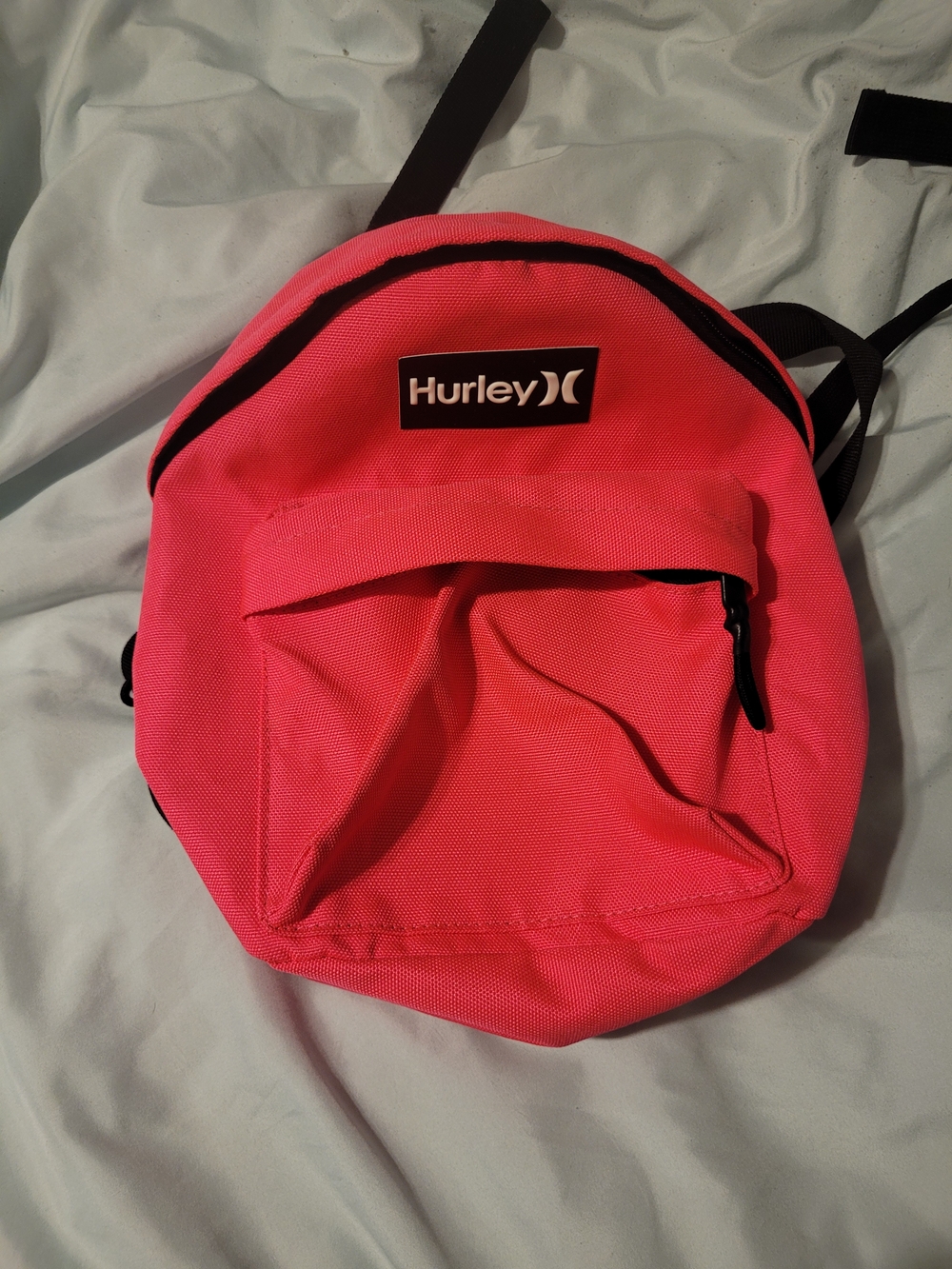 Hurley Pink Compact Backpack